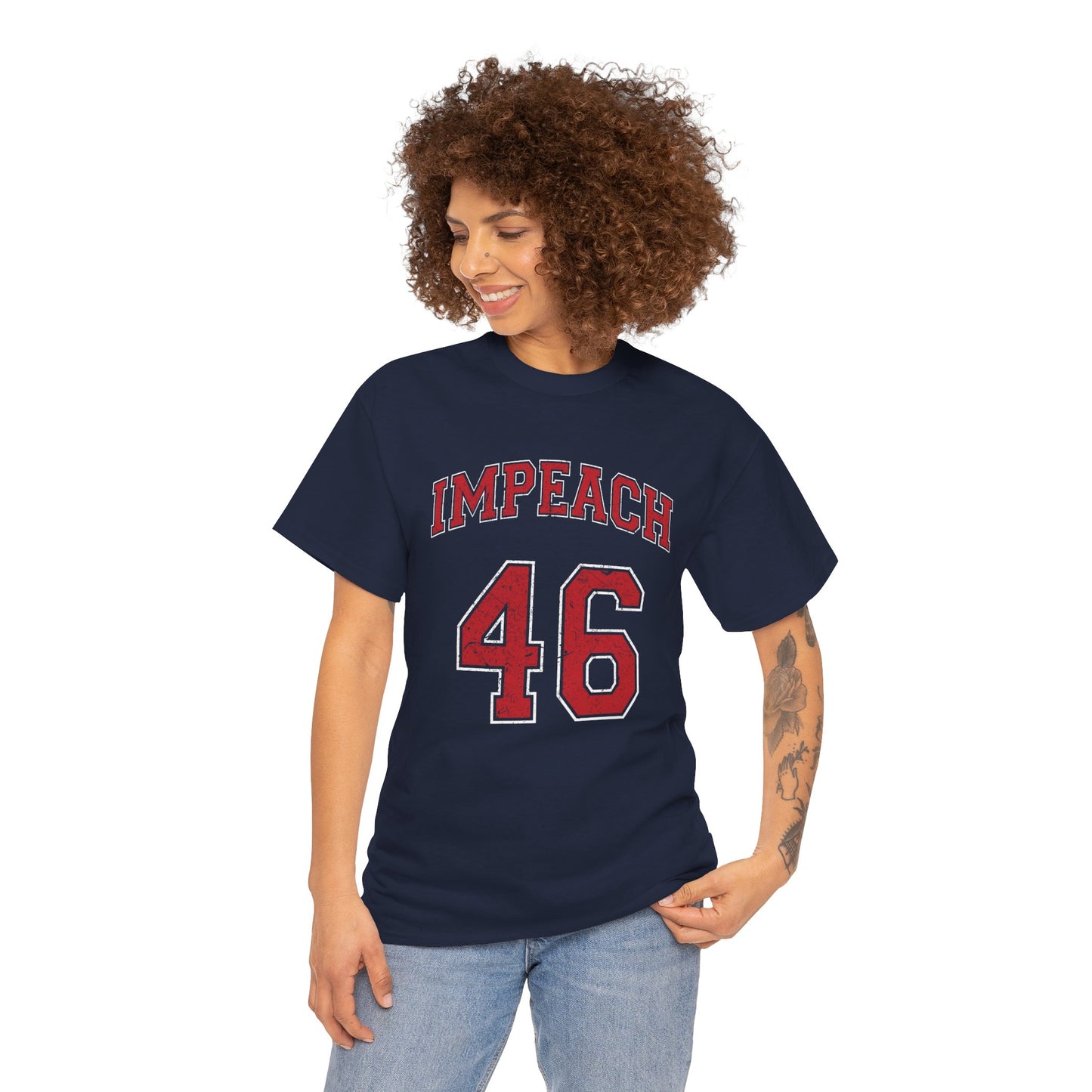 Impeach 46 Joe Biden Republican Conservative T-Shirt Men Women