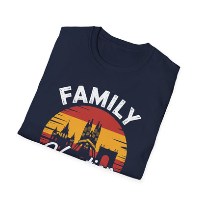 Family Vacation Spain 2026 Traveler Trip Tour T-Shirt For Men Women Tourist