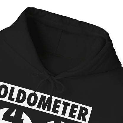 Funny Oldometer Odometer 50th Birthday Gift 50 yrs Old Joke Hoodie For Men Women Hoodie