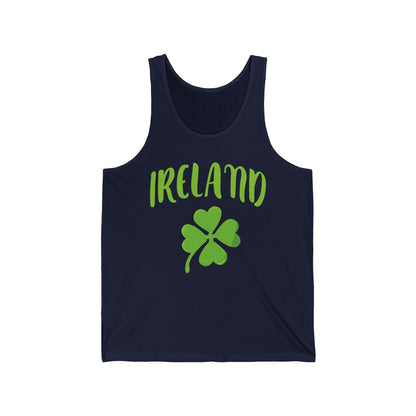 Ireland Shamrock St Patricks Day Clover Irish Tank Top For Men Women Tank Top