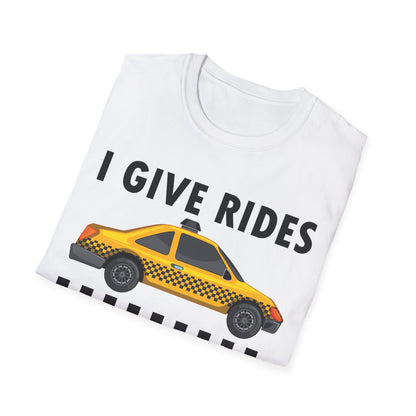 Funny Taxi Driver Driving Cab Taxicab Cabdriver Chauffeur Cabbie T-Shirt For Men Women T-Shirt