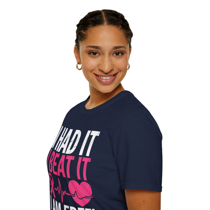 Funny I Had It I Beat It I Am Free Breast Cancer Survivor T-Shirt For Men Women
