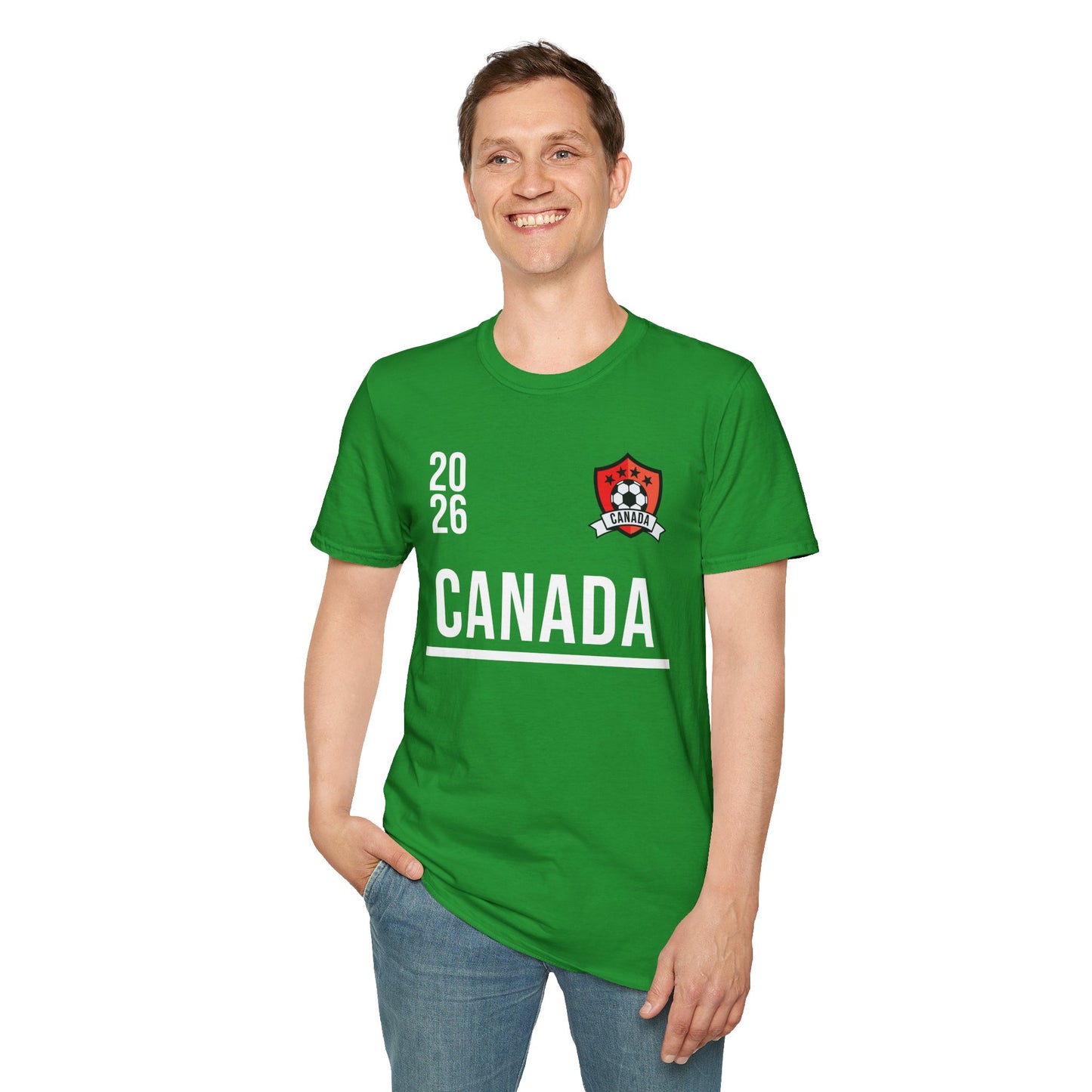 Canada Soccer Tee Flag Football Shirt Gift 2026 T-Shirt