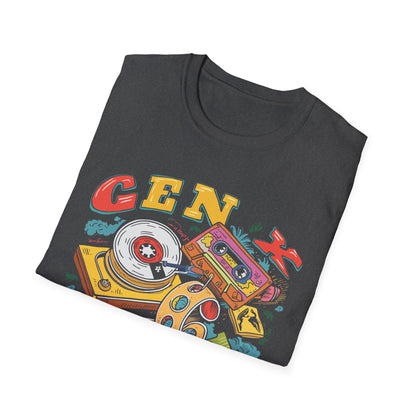 Gen x 60s 70s 80s Rock Cassettes Vintage Mixtape T-Shirt For Men Women T-Shirt