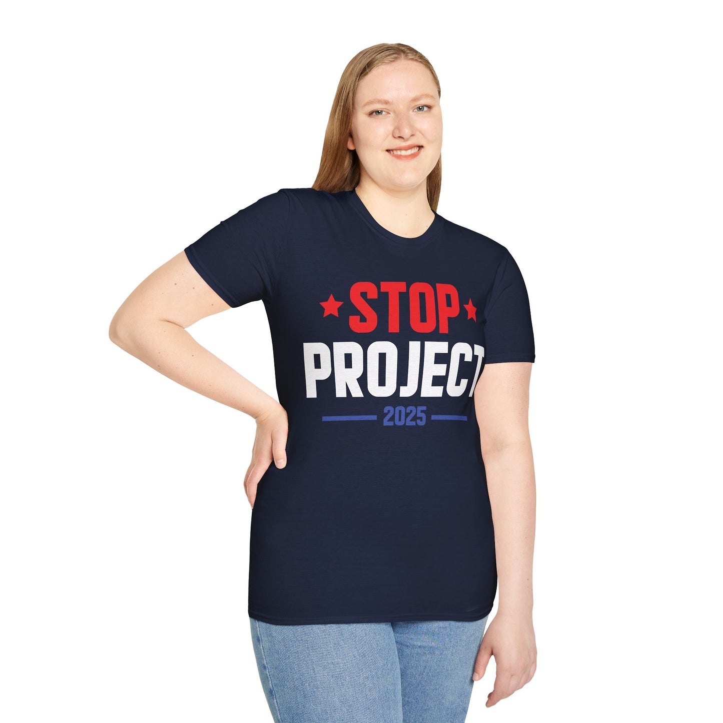 Stop Project 2025 T-Shirt For Women Men T-Shirt