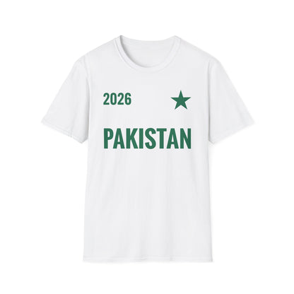 Pakistan T-Shirt Cricket Lovers Fan Team Support 2026