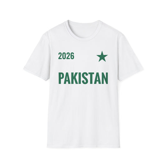 Pakistan T-Shirt Cricket Lovers Fan Team Support 2026