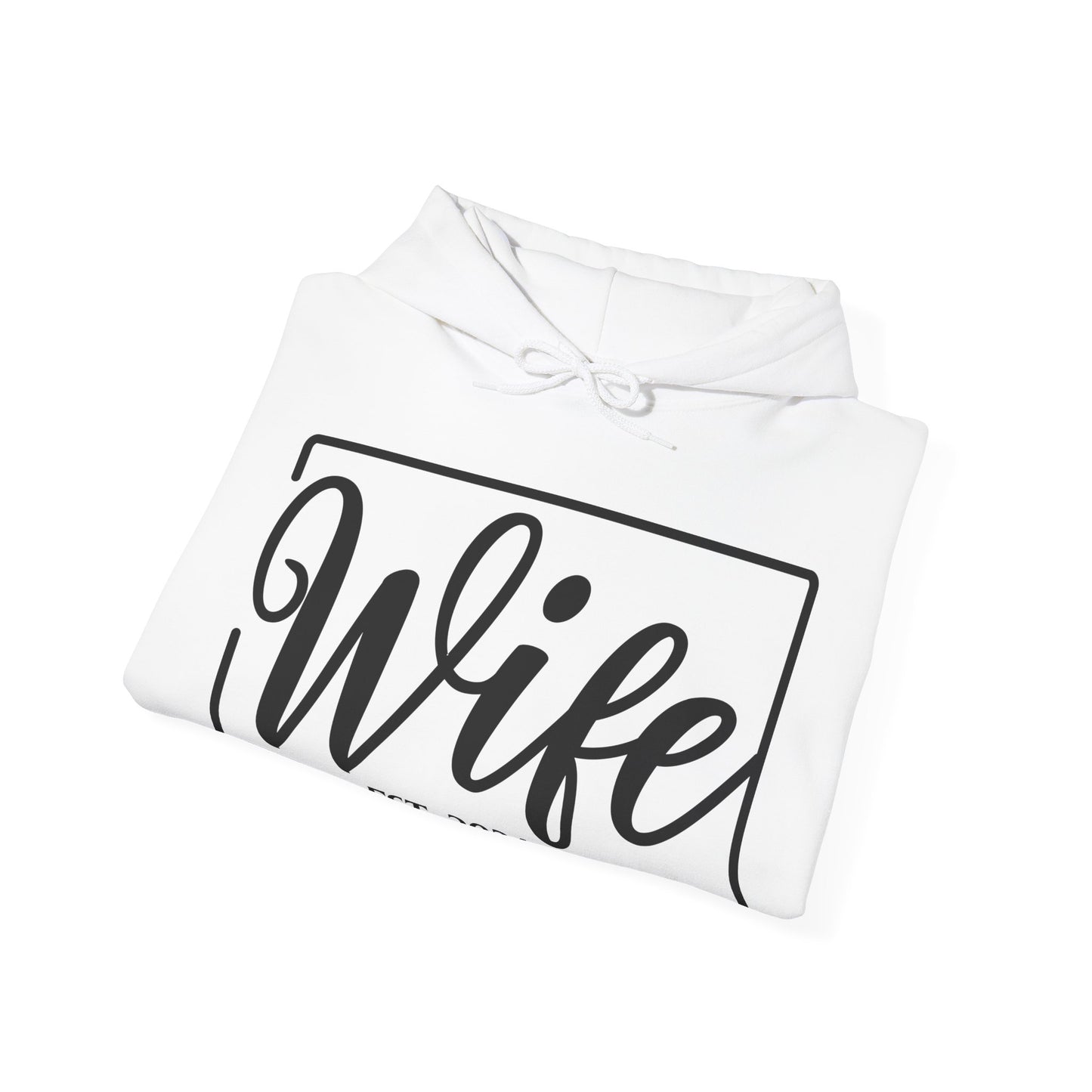 Wife Est 2024 Just Married Honeymoon Wedding Couples  Hoodie For Women Hoodie