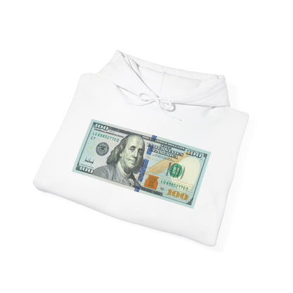 Funny Pro Trump 100 Dollar Bill Donald Trump Signature 4th of July American Patriot Support Trump Gift Hoodie