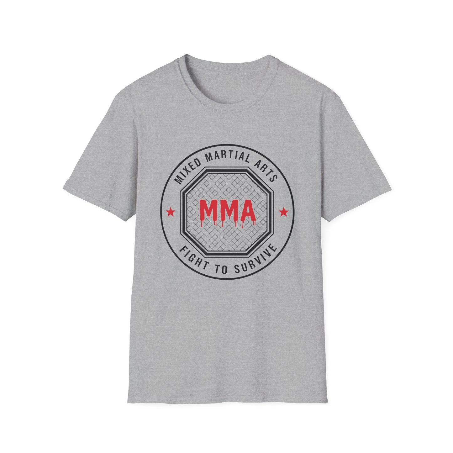MMA Mixed Martial Arts CAGE BJJ T-Shirt