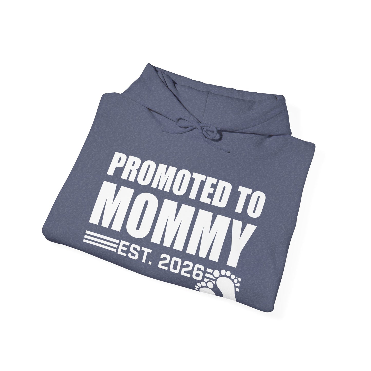 Promoted To Mommy 2026 Pregnancy Announcement Mothers Day Mom To Be Hoodie