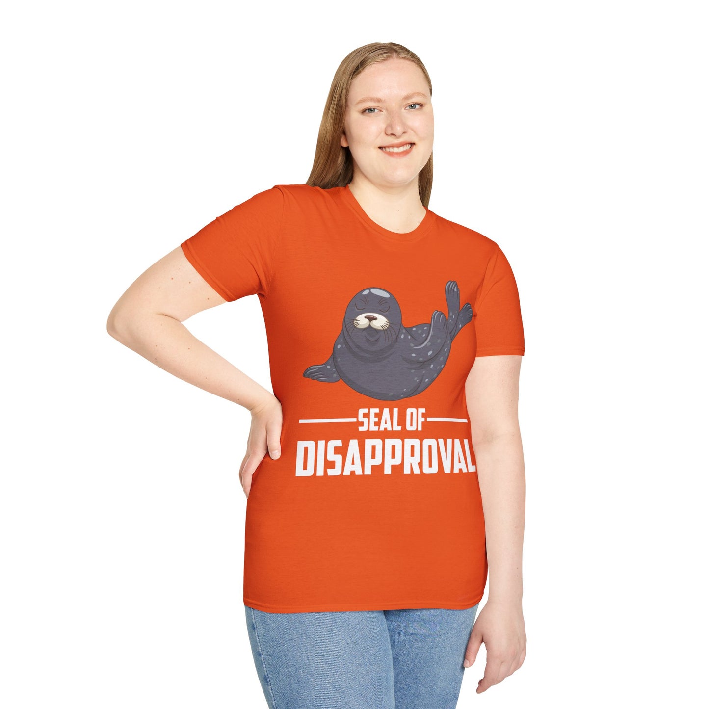 Funny Seal of Disapproval Seal Lover T-Shirt For Men Women