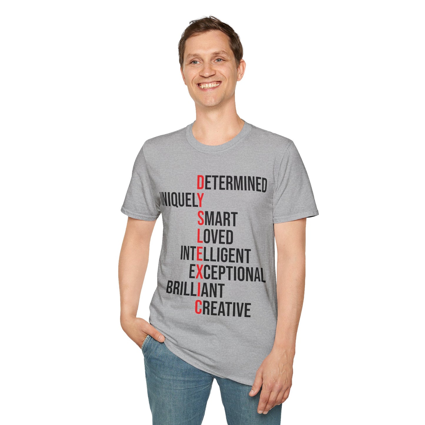 Dyslexia Awareness Teacher Therapist Unique Dyslexic Reading Therapy T-Shirt Men Women