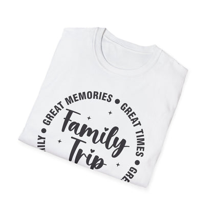 Family Trip Vacation 2026 Matching Summer Group T-Shirt For Men Women