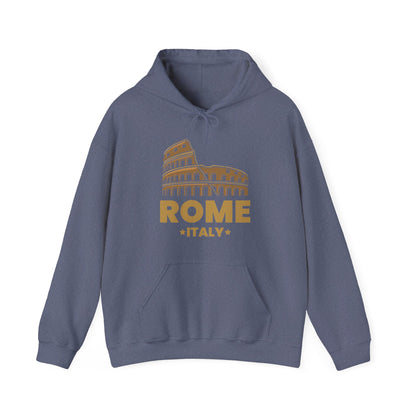 Cool Vintage Roma Italia Colosseum Souvenirs, Rome Italy Hoodie For Men Women Tourist Hoodie