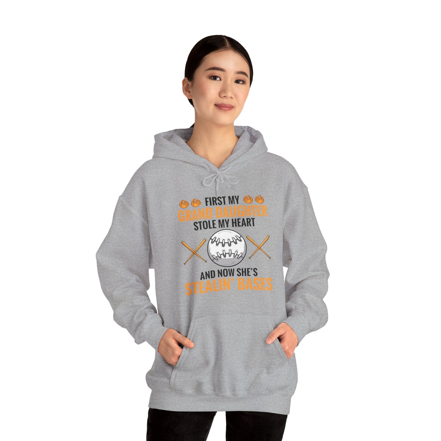 My Granddaughter Plays Softball Baseball Funny Grandparent Hoodie For Men Women Hoodie