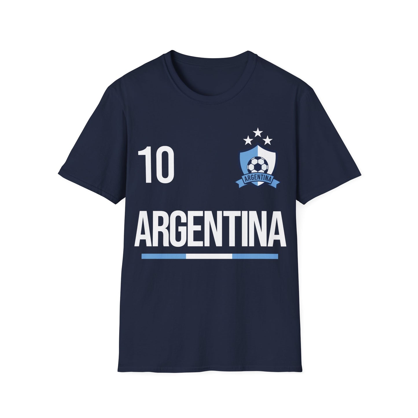 Argentina Soccer Tee Flag Football Champ 2022 Gift 2026 T-Shirt