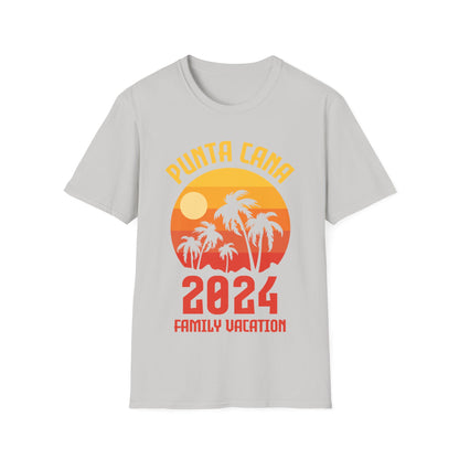 Punta Cana 2024 Family Vacation Vacay Beach Summer Holiday T-Shirt