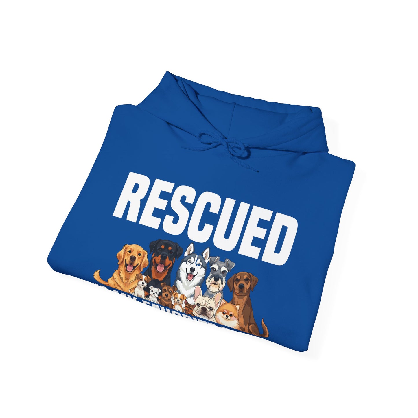 Rescued is My Favorite Breed Animal Rescue Hoodie