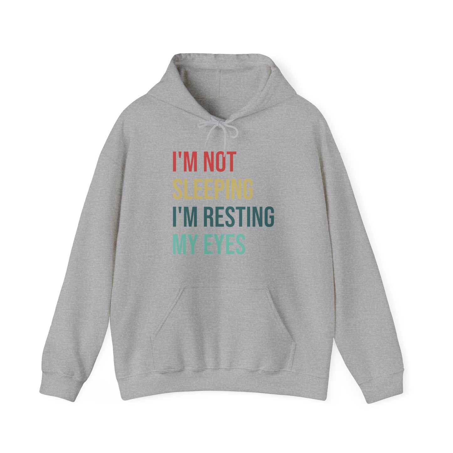 Funny I Am Not Sleeping I'm Resting My Eyes Best Dad Daddy Fathers Day Birthday Hoodie