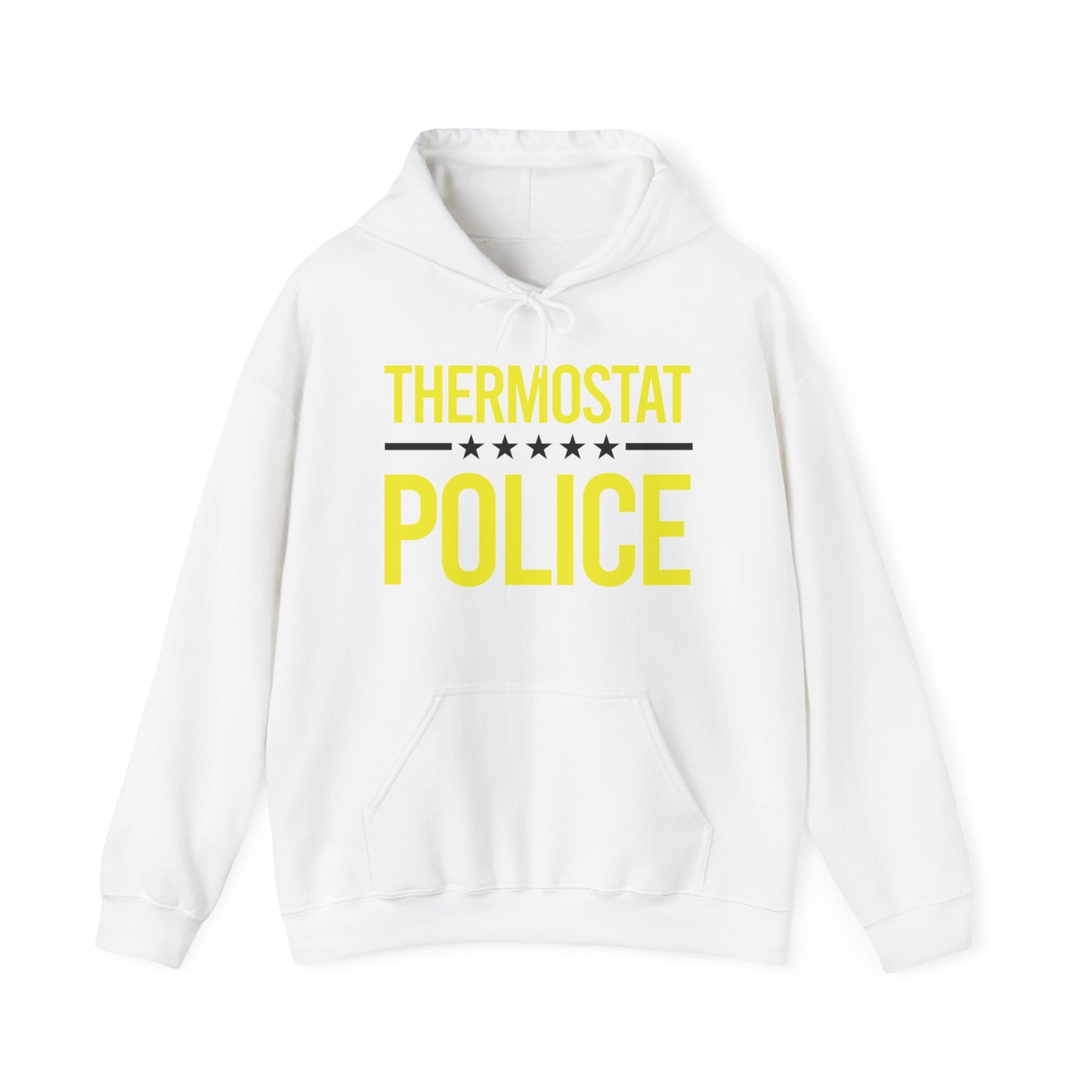 Mens Thermostat Police For A Police Fathers Day Dad Papa Hoodie