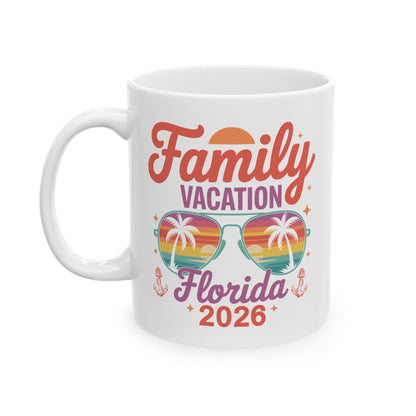 Family Vacation Florida 2026 Florida Group Summer Trip Coffee Mug