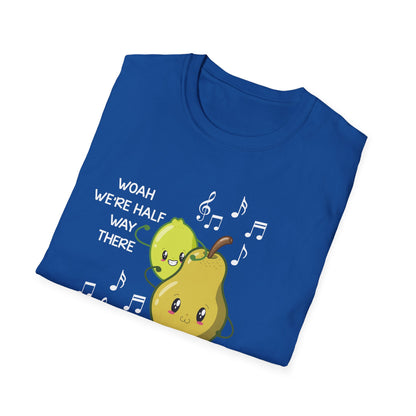 Funny Woah Lemon On A Pear Meme Unisex Softstyle T-Shirt for Teacher Foodie Travelers