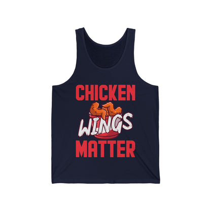 Funny Chicken Wings Matter Funny Chicken Wings Food Lover Foodie Tank Tops For Men Women