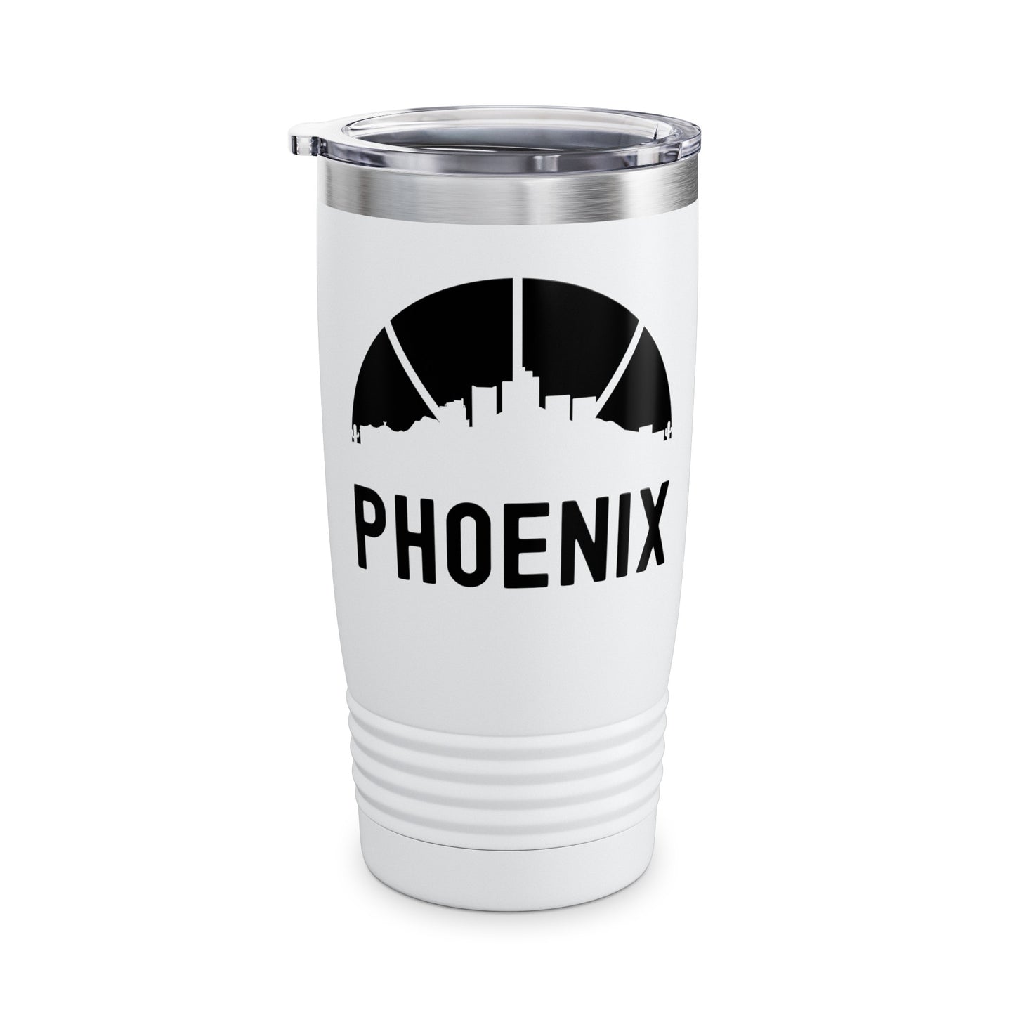 Phoenix Skyline Basketball B-Ball Arizona City Retro Tumbler For Men Women