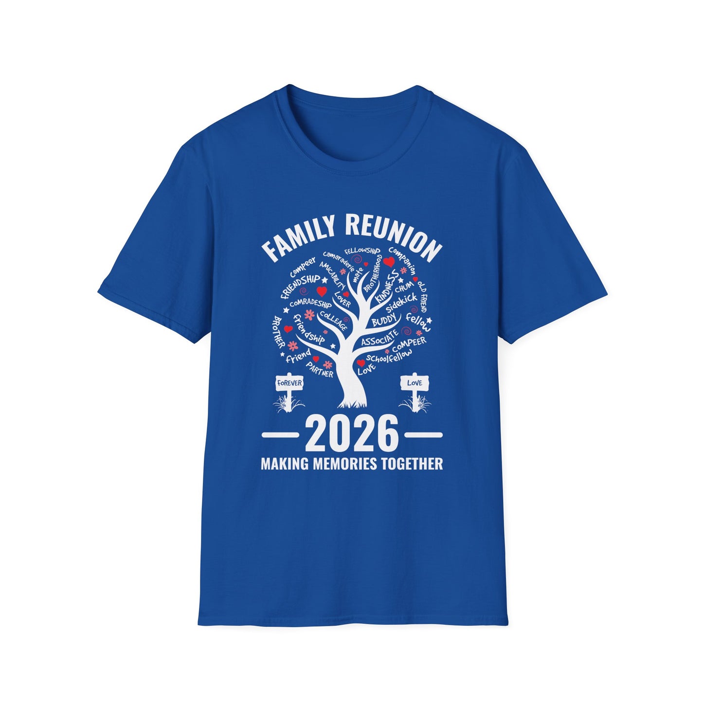 Making Memories Family Matching Group Family Reunion 2026 T-Shirt For Men Women