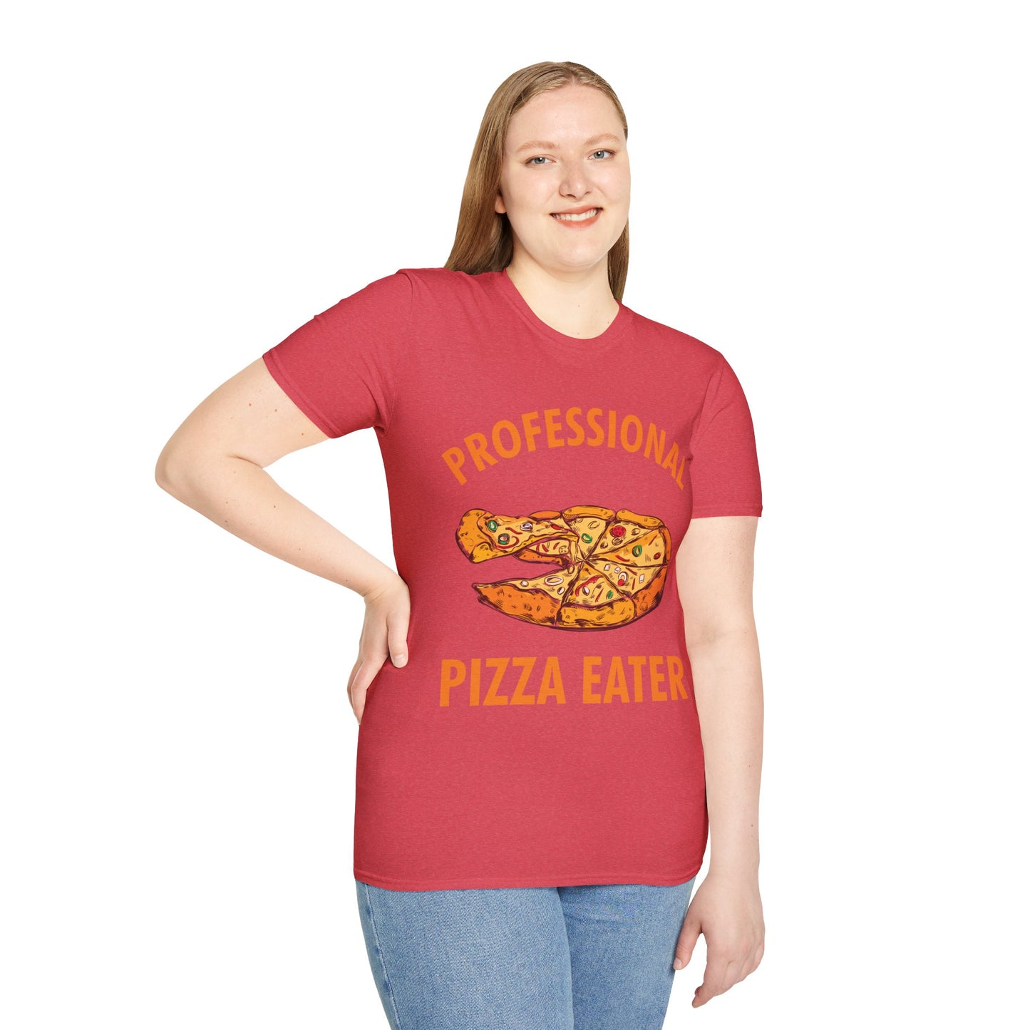 Funny Professional Pizza Eater Foodie Food Lover Gift Love Pizza T-Shirt