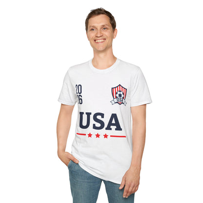 USA Soccer Tee Flag Football Shirt Gift 2026 T-Shirt