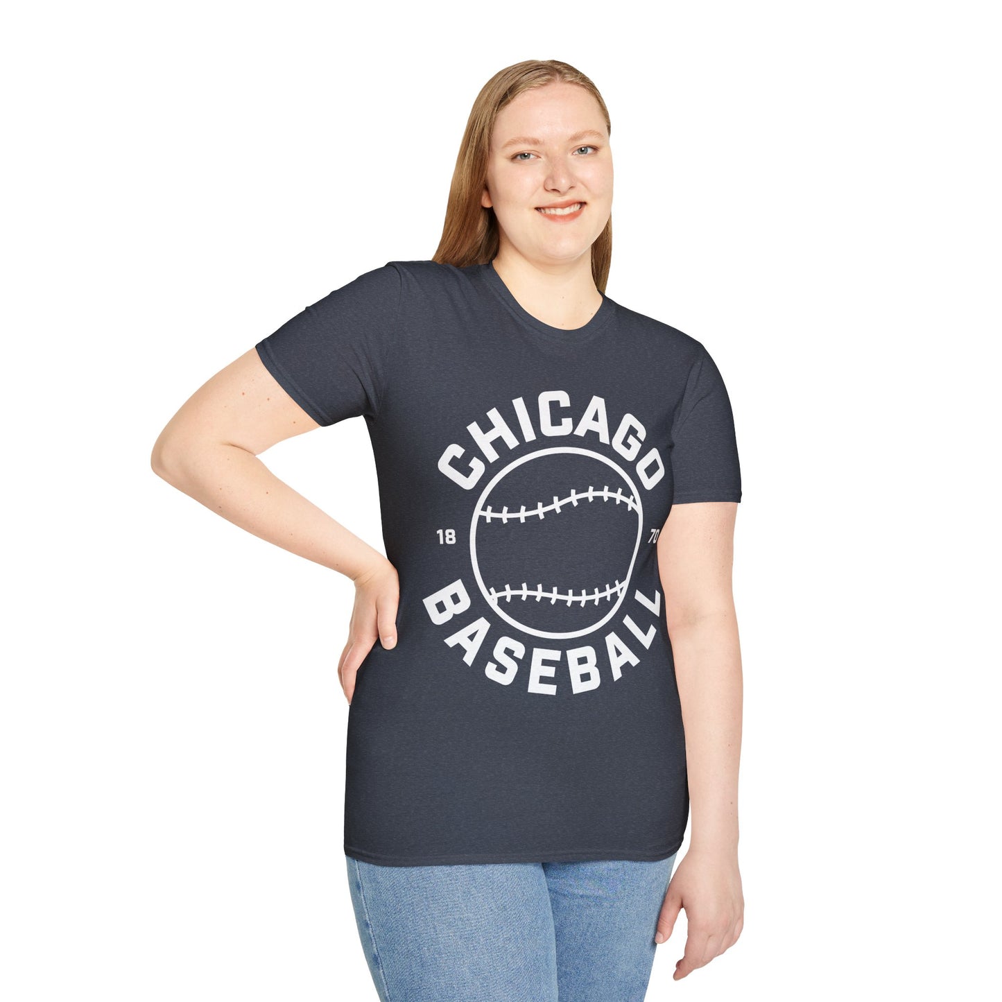 Chicago Baseball Gameday Fan Gear Sports Baseballer T-Shirt For Men Women T-Shirt