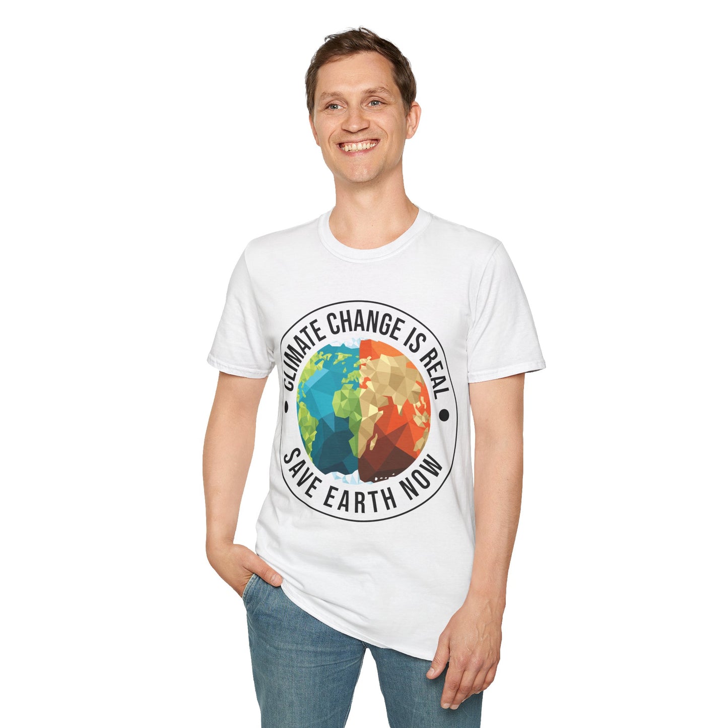 Climate Change Is Real Environmentalist Earth Advocate Save the Earth T-Shirt Men Women