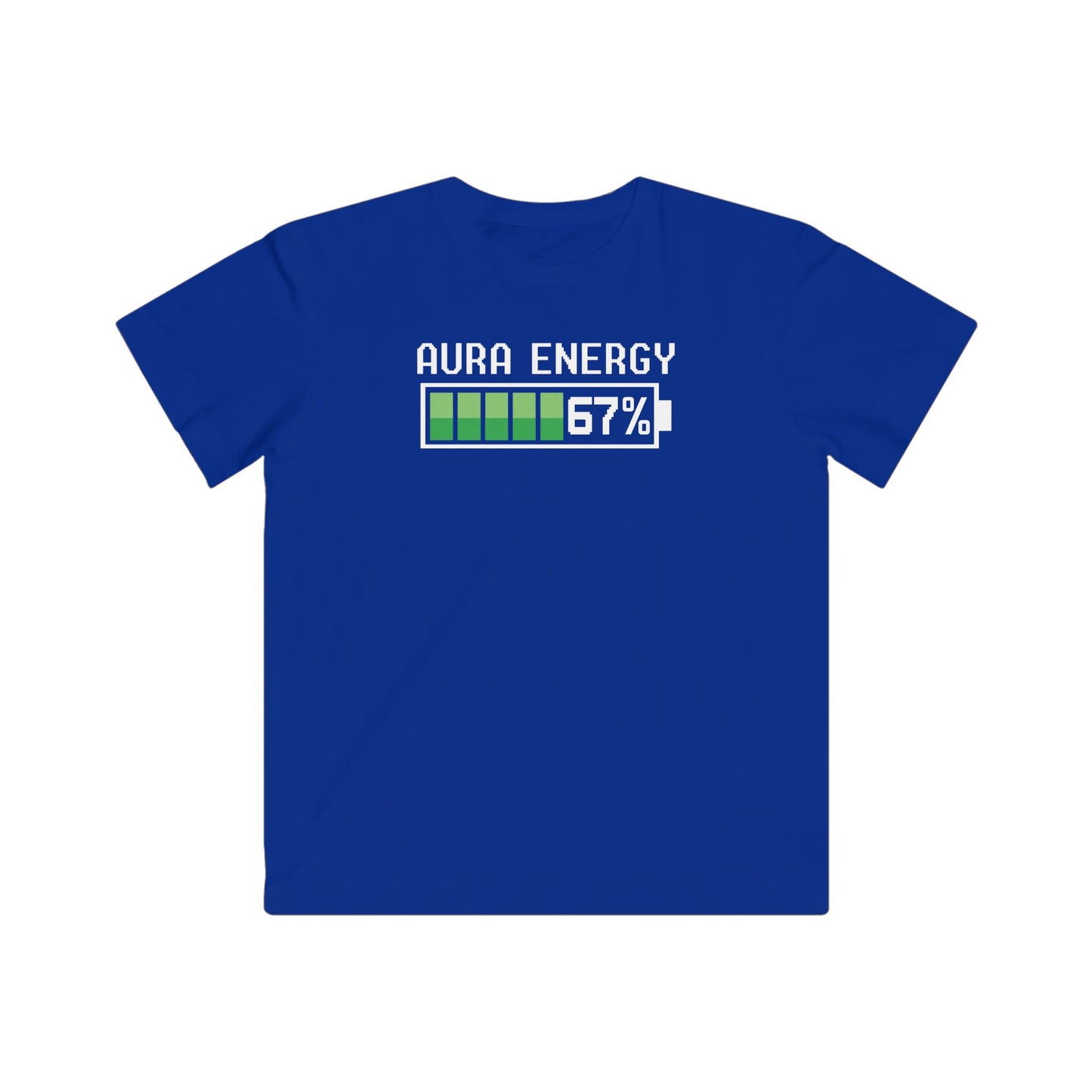 Aura Energy 67 Shirt Funny Meme Six Seven 6 7 Humor T-Shirt