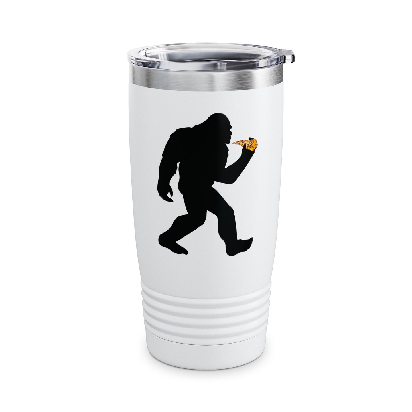 Funny Bigfoot Pizza Food Lovers Foodie Gifts Pepperoni Tumbler Men Women