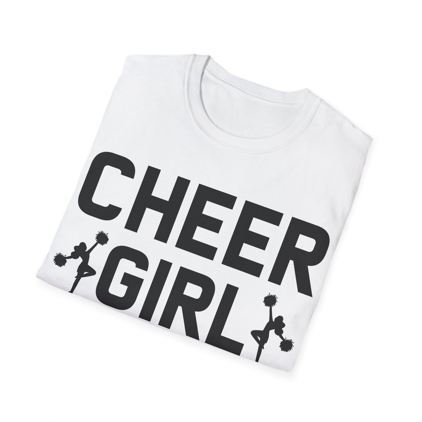 Funny Cheer Team Cheerleading Cheering Cheerleader T-Shirt For Women Girls T-Shirt