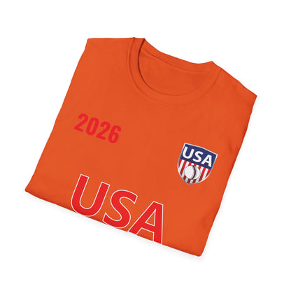 USA T-Shirt Cricket Lovers Fan Team Support 2026