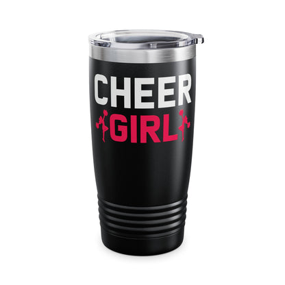 Funny Cheer Team Cheerleading Cheering Cheerleader Tumbler For Women Girls Tumbler