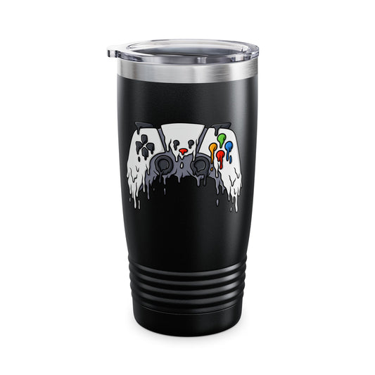 Melting Gaming Console Halloween Gaming Controller Tumbler For Gamers