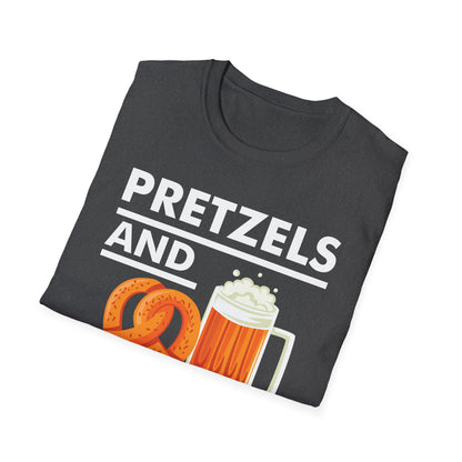 Funny Pretzels & Beer That's Why I'm Here Oktoberfest T-Shirt Men Women