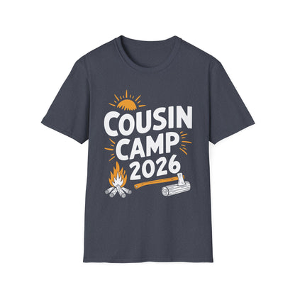 Cousin Camp 2026 Summer Vacation Trip Matching Family T-Shirt For Men Women
