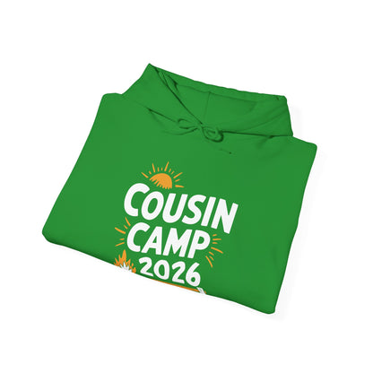 Cousin Camp 2026 Summer Vacation Trip Matching Family Hoodie For Men Women