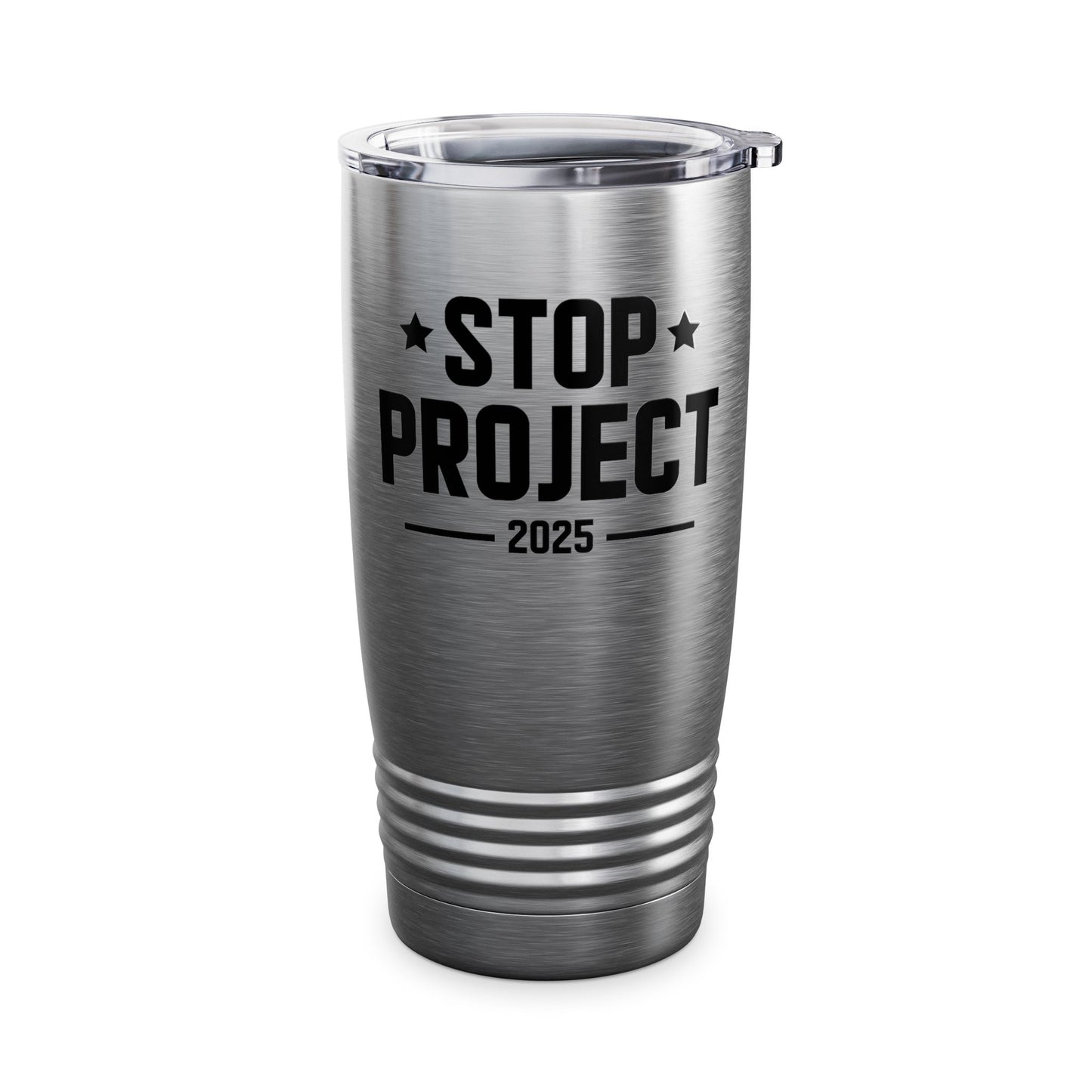 Stop Project 2025 Tumbler For Women Men Tumbler