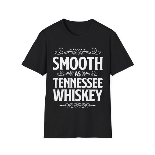 Funny Smooth As Tennessee Whiskey Country Drinking T-Shirt For Men Women T-Shirt