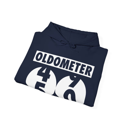 Funny Oldometer Odometer 50th Birthday Gift 50 yrs Old Joke Hoodie For Men Women Hoodie
