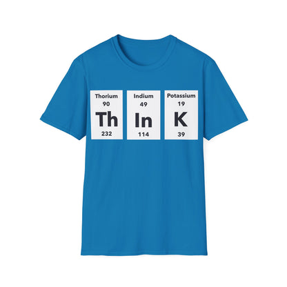 Funny Think Periodically Chemistry Nerd Nerdy T-Shirt Men Women