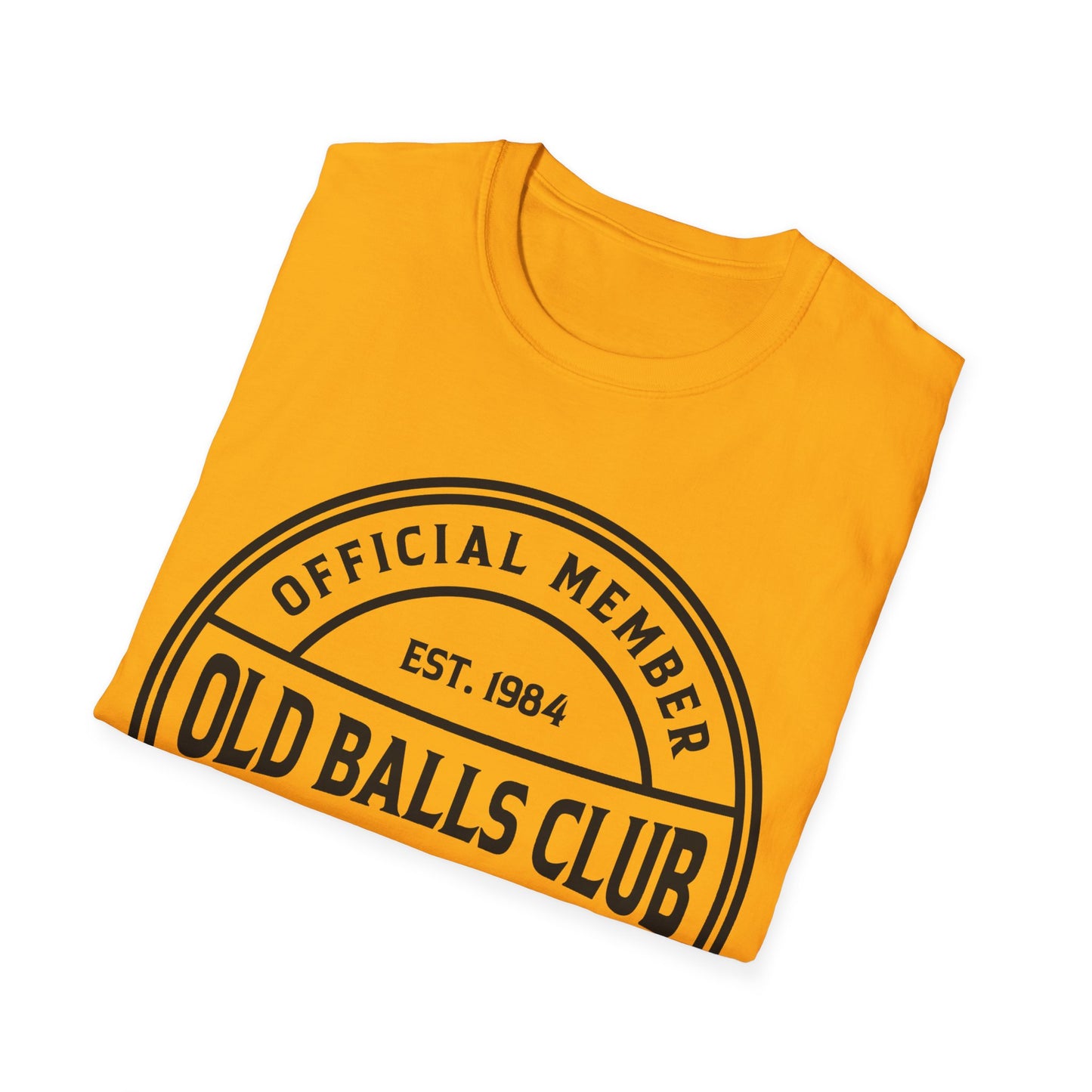 Mens Old Balls Club 40 Years Awesome Forty 40th Birthday Farthers Day T-Shirt