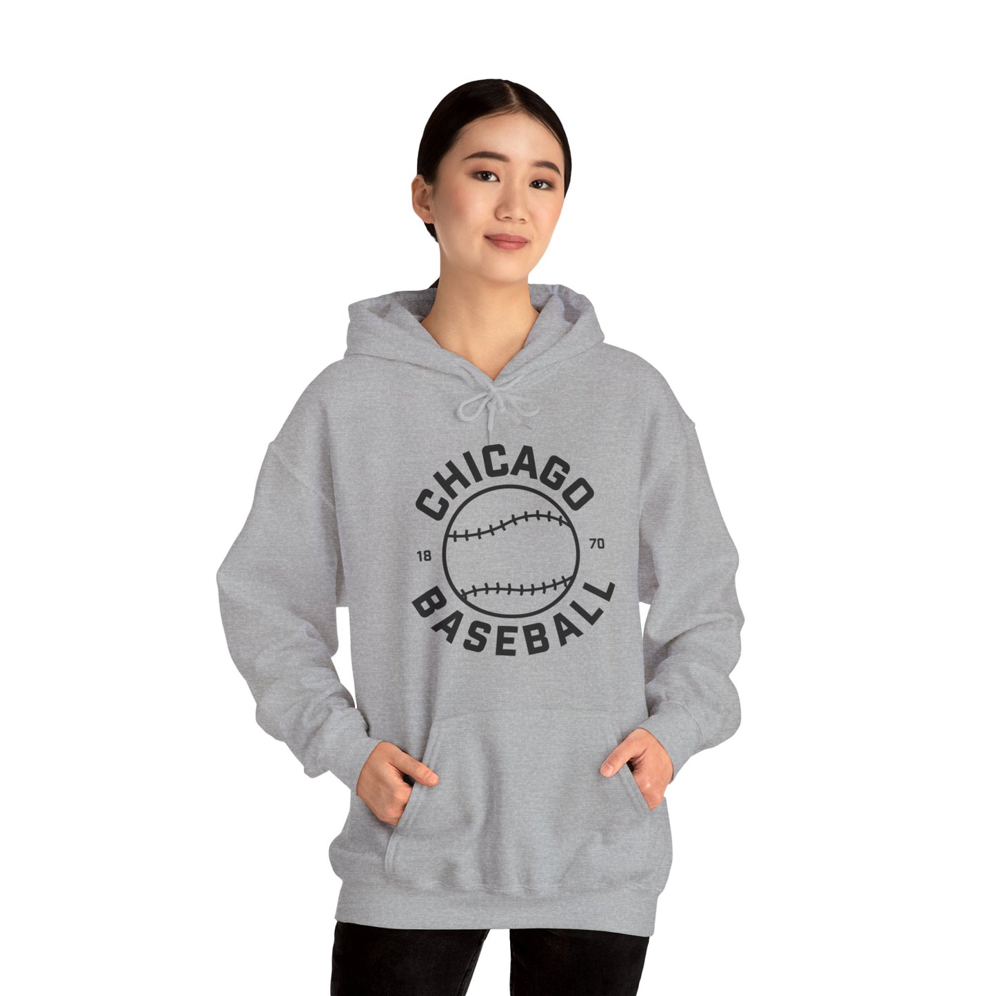 Chicago Baseball Gameday Fan Gear Sports Baseballer Hoodie For Men Women Hoodie