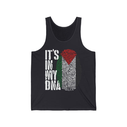 It's In My DNA Palestinian Top Arabic Gifts Palestine Flag Tank Top For Men Women Tank Top